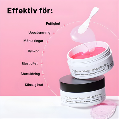 K-Beauty Peptid & Koffein Eye Pads – Minskar puffighet & återfuktar på 10 minuter